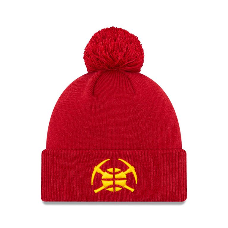 Gorras New Era Beanies Rojos - Denver Nuggets NBA City Edition 10237JMEB